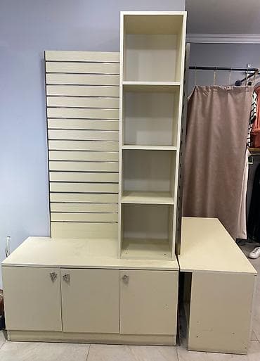 Mağaza vitrini və saxlama modulu dəsti - Material: laminat/MDF tipli — 4