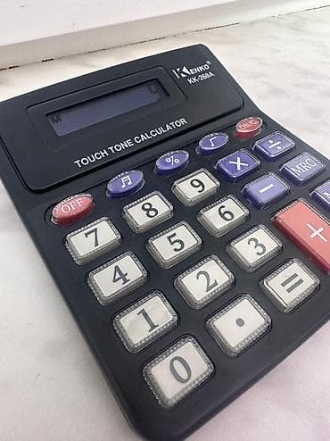 karton satisi: Yeni və rəqəmsal kalkulyator. Ev şəariti və ofis üçün əlverişlidir — 6