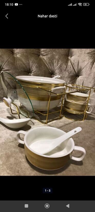 efqan qazanı: Qazan, rəng - Bej — 2