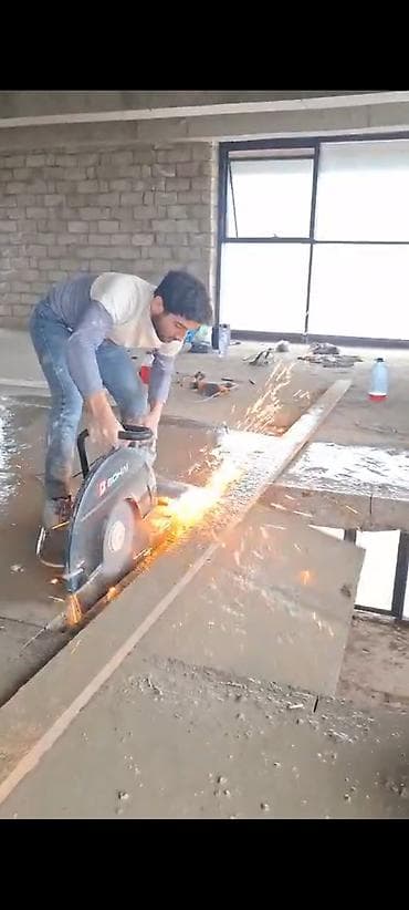 kohnə dəmir darvaza: Beton kəsmə və deşmə xidməti - Beton, dəmir-beton, kərpic və daş — 6