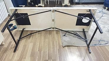 salon ucun stul: Daşına bilən masaj/SPA masası - İkiqat qatlanan konstruksiya: asan — 3