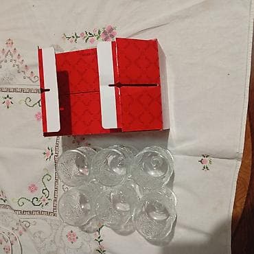 Stəkanlar, Şüşə, 6 ədədli dəst lalafo.az -da Stəkanlar, Şüşə, 6 ədədli dəst