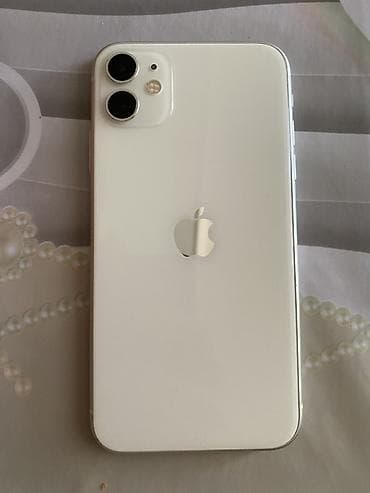 i̇phone 13 pro max qiymeti: IPhone 11, 128 GB, Ağ, Face ID — 2