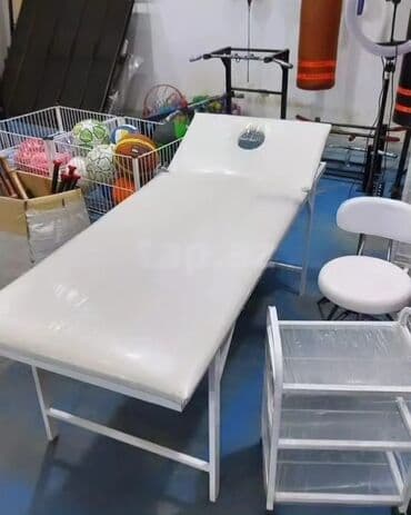 yastiq uzu: Yeni, Masaj kuşetkası, Qatlanmayan, rəng - Ağ — 10