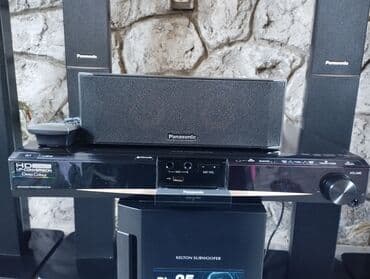 islenmis kalonkalar satisi: Panasonic ev kinoteatrı – tam komplekt 5.1 akustik sistem — 7