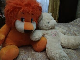 tedi ayı: Мягкие игрушки в отличном состояниицена лев - 15 манатмедведь 10 — 1