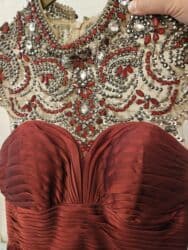 yves saint laurent tester: Ziyafət donu, Maksi, Lady Sharm, S — 3