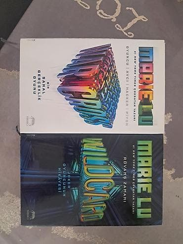 Bədii ədəbiyyat: Məhsul: Marie Lu – Warcross seriyasının 2 kitabı (Türkcə nəşrlər) - — 1