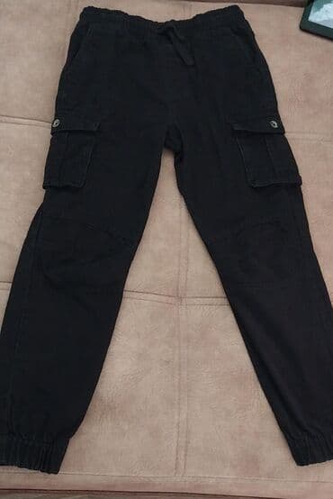 Məktəbli forması: Cins şalvar, Oğlan üçün, 8 - 9 yaş, Terranova — 4