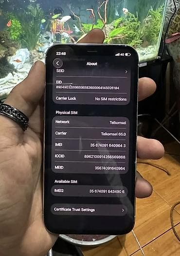 telefon 40: IPhone 12 Pro, 128 GB, Blue Titanium, Zəmanət, Simsiz şarj, Sənədlərlə — 6