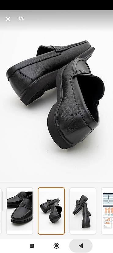 Qadın ayaqqabıları: Heqiqi deri 43razmer makasin,klassik model kişi ayaqqabısı,adres — 5