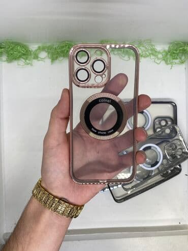 силиконовый чехол на флай телефон: İphone 15ProMax Magcase Kaburolar 19yox❌ 10Azn✅ ✅Şəffaf model — 4
