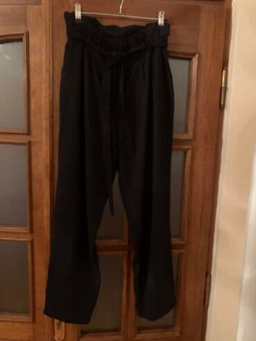 qadın kurkləri: Тонкие брюки со своим поясом. Размер М. В идеальном состоянии — 2