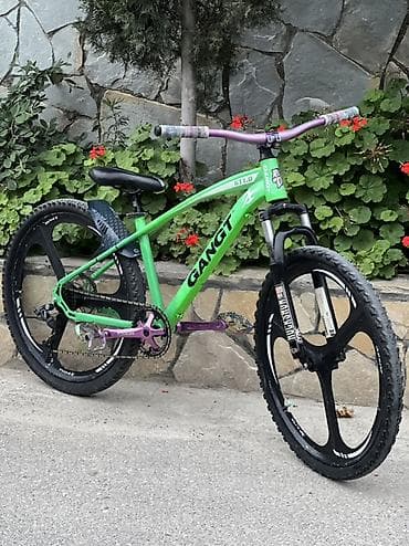 Велосипеды: GANGT GT1.0 dağ velosipedi - Çərçivə: yüngül alyumini, parlaq yaşıl — 4