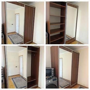 skaf satilir: İşlənmiş, 2 qapılı, Güzgülü, Qəhvəyi, Kupe, Düz dolab — 1