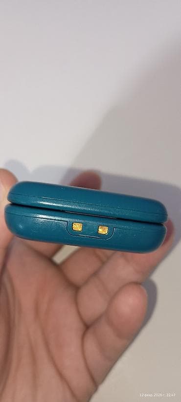 simsiz telefon: Nokia 2760 Flip, rəng - Mavi, Düyməli — 6