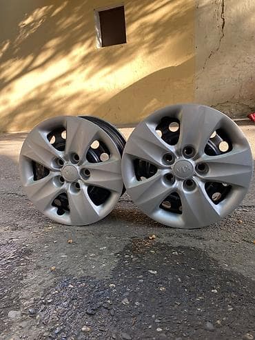 teker corabı: Məhsul: Kia üçün dəmir disk və orijinal plastik kalpak dəsti - Ölçü — 2
