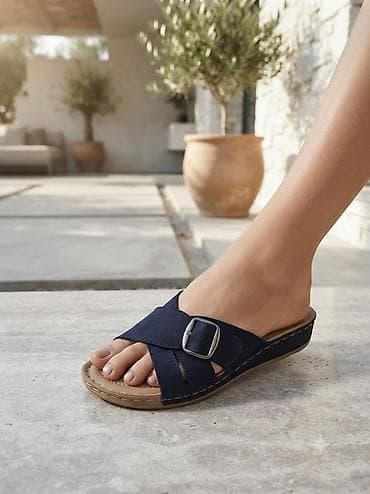 Qadın üçün rahat slip-on sandal - Model: Açıq barmaqlı at lalafo.az Qadın üçün rahat slip-on sandal - Model: Açıq barmaqlı
