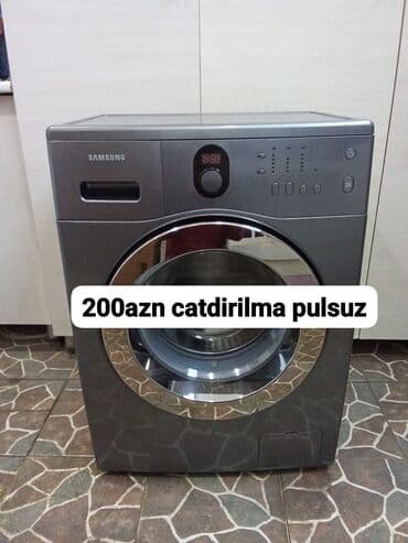 irşad electronics paltaryuyan samsung: Samsung paltaryuyan maşın - Ön yükləməli, iri qapılı model - Rəng — 1