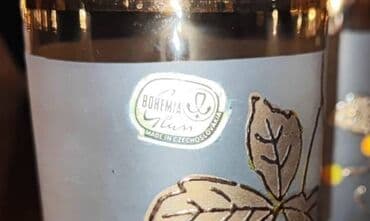 dest qab: Cexslavakiyanin BOHEMIA firmasi 6 neferlik bakal ve qrafin desti, heç — 2