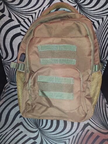 Taktiki üslubda çoxfunksiyalı bel çantası/rüksak - Rəng