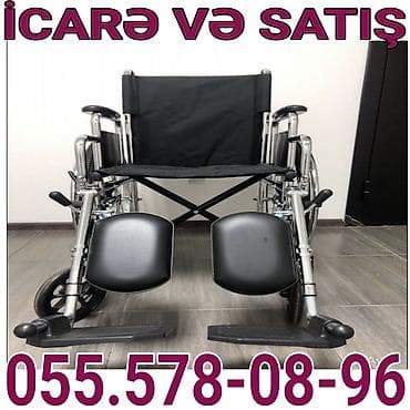 Tibbi geyim: Əlil arabası – icarə və satış - Mexaniki təkərli kreslo - Möhkəm — 1