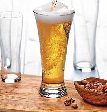 pencil 1: Qədəhlər, rəng - Ağ, Şüşə, 1 əd, 500 ml, Türkiyə — 4