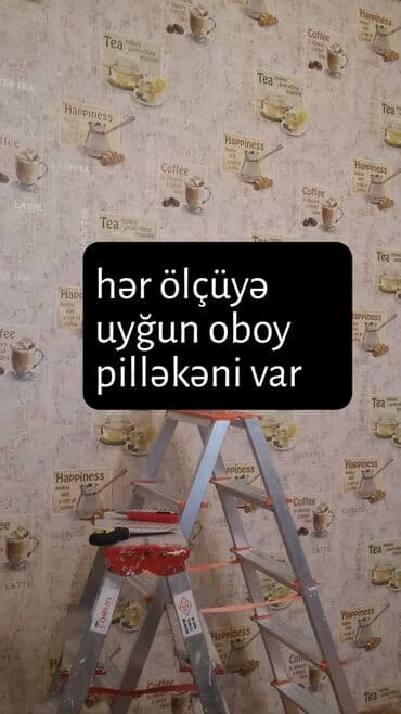 OBOY USTASI. İş təcrübəsi 18-il. mənzil və ofislərdə oboy işlərinin lalafo.az -da OBOY USTASI. İş təcrübəsi 18-il. mənzil və ofislərdə oboy işlərinin