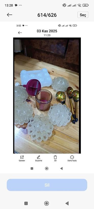 запчасти ауди 6: Mətbəx üçün müxtəlif aksesuarlar dəsti Tərkib: - Silikon formalar — 1