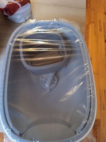 pişik qum qabı: Sola çevir yenidir.Qapalı pişik tualeti – scoopup ilə - Qapalı — 4