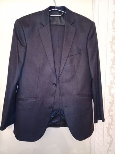 kişi ucun klassik qara kostyum: Kişi üçün kastyum şalvar dəsti. Təmiz Türkiyə məhsulu. Razmer:46 — 1