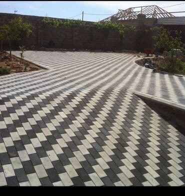 tek das: Trotuar (daş döşəmə) plitələri – geniş çeşid Məhsul: - Açıq sahələr — 48