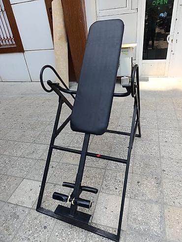 Боксерские груши: Invertor trenajoru (baş aşağı asılma dəsti) bel ağrısı üçün alət - — 2