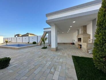 kirdite evler: Bakı, Mərdəkan, 180 kv. m, 4 otaqlı, Hovuzlu, Artezian quyusu, Kanalizasiya, Kombi — 8