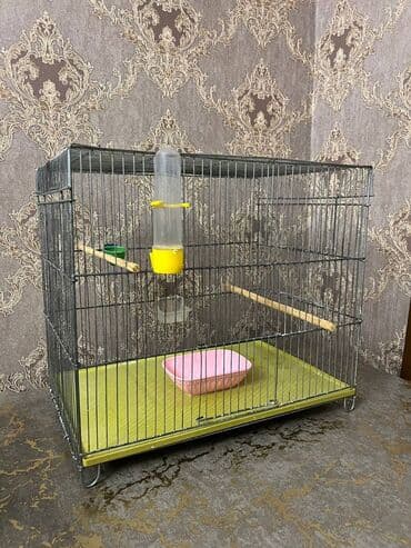 Qəfəslər: Quş qəfəsi – geniş və praktik model Məhsulun xüsusiyyətləri: - — 3