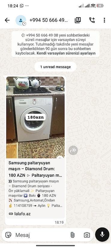 Samsung paltaryuyan maşın – Diamond Drum seriyası - Ön yüklənməli — 1