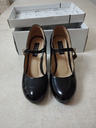 Botinka və botilyonlar: Tuflilər, Ölçü: 37, rəng - Qara, Yeni — 8