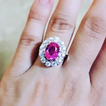 585 prob qızıl qiymeti: Toy, Üzük, Çəhrayı qızıl, 583 Əyar, Yaqut — 8