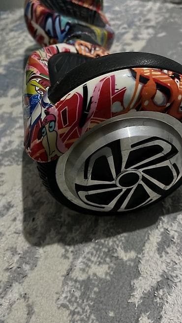 ucuz hoverboard: Qraffiti dizaynlı hoverboard (self-balance skuter) - Korpus — 3