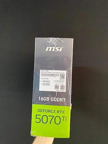 Elektronika: ✅ Yeni ✅ Rəsmi zəmanət ✅ Çatdırılma mövcuddur 🎮 MSI GeForce RTX 5070 — 2