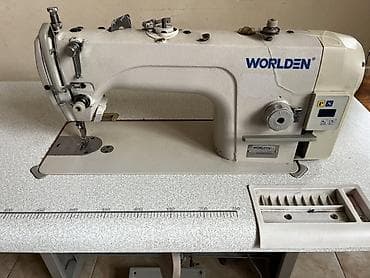Tikiş maşınları: WORLDEN sənaye tikiş maşını – masa və pedalla komplekt Xüsusiyyətlər — 3