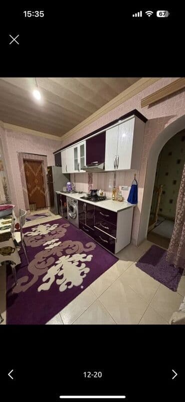 kiraye ev maştağa: 8 kv. m, 4 otaqlı, Kanalizasiya, Qaz, Su — 8