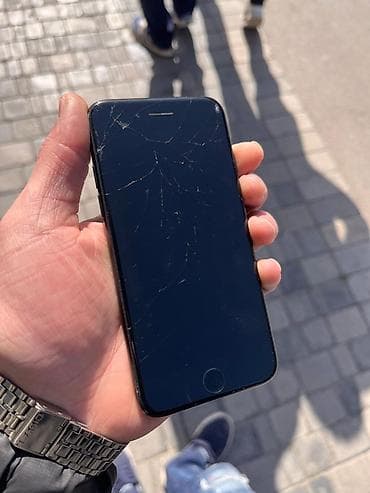 ses yukseldici: IPhone 7, 256 GB, Qara, Qırıq — 1