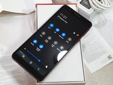 Kasalar: Samsung Galaxy A01, 16 GB, rəng - Qırmızı, Zəmanət, Düyməli, Sensor — 3