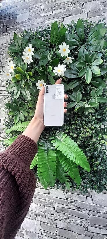 IPhone X, 64 ГБ, Белый, Face ID at lalafo.az IPhone X, 64 ГБ, Белый, Face ID