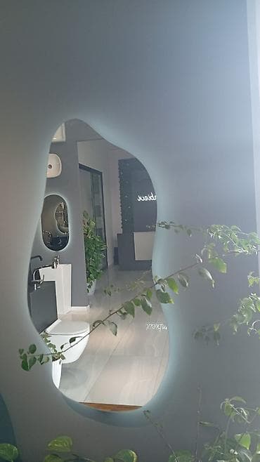 Güzgü Divar üçün, Hamam üçün, Arxa işıqlı