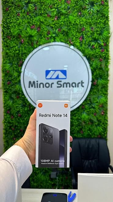 irsad redmi note 9 pro: Redmi Note 14, 128 GB, rəng - Qara — 1