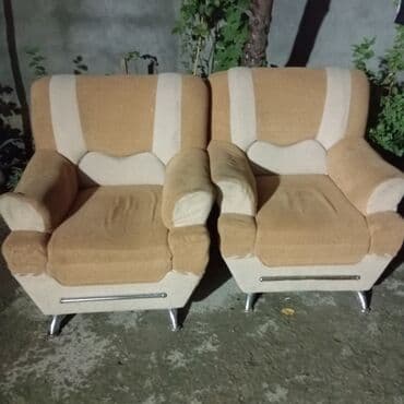 стулья мягкие для дома: Б/у, Кресло, Ткань, Нет кредита — 2