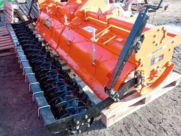 синий трактор: Aqrar texnika: Frezeli torpaq yumşaldıcı (rotorlu kultivator) - — 2