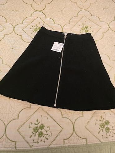 Qara trikotaj mini ətək.Yenidir.Real alici yazsin zeng etmesin.Qizima — 3